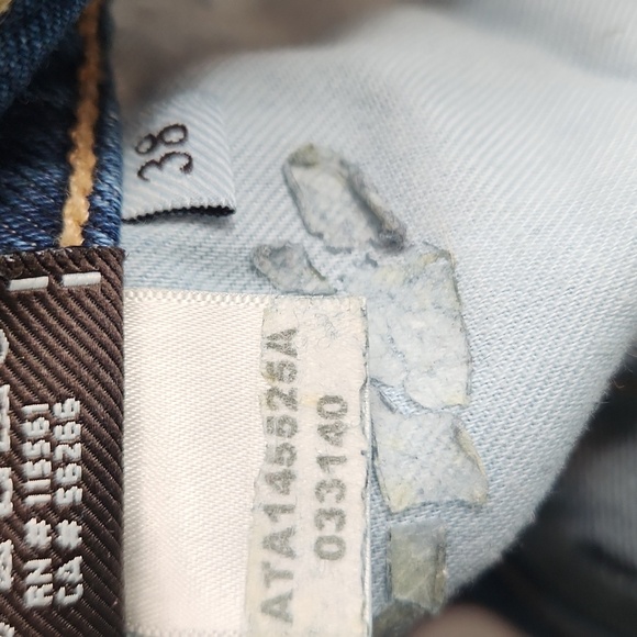 7 for All Mankind Carsen Straight Leg Jeans - Picture 8 of 8